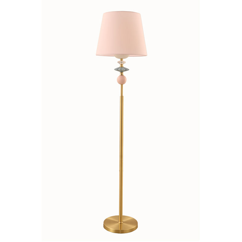 Miks valida oma ruumi jaoks Sandy Gold Drum Shade portselanist põrandalamp?