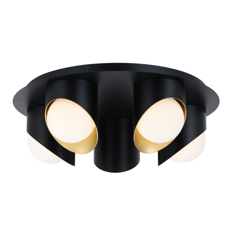 5 lampi Lakke kinnitatav lamp