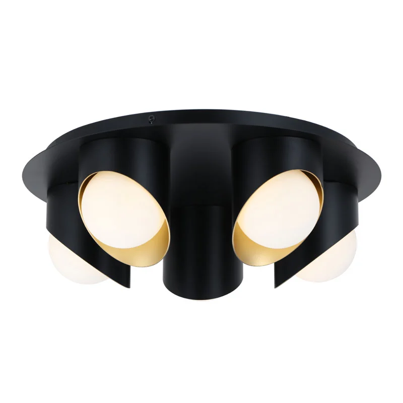 5 lampi Lakke kinnitatav lamp