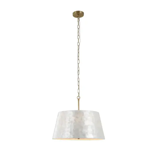 Käsitööna valmistatud merekarbi varjund 5-Lights ripplamp